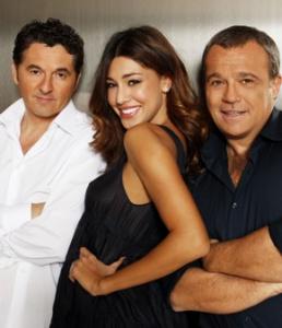 Claudio Amendola, Teo Mammucari e Belen Rodriguez - Photomovie